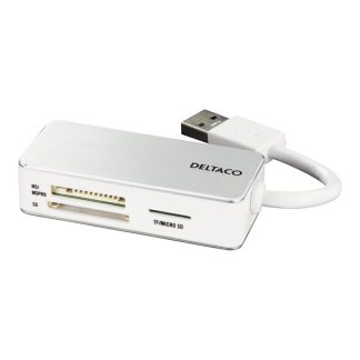 DELTACO UCR-147 - Card reader (MS PRO MS PRO Duo TransFlash SDHC microSDHC) USB 3.0
