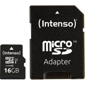 Intenso Professional microSDHC-Kort 16 GB Class 10, UHS-I inkl. SD-adapter