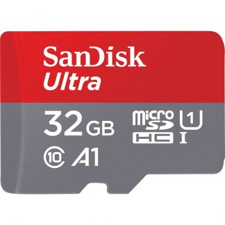SanDisk microSDHC Ultra + Adapter Mobile microSDHC-Kort 32 GB Class 10, UHS-I inkl. SD-adapter