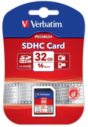 Verbatim minneskort, SDHC Class 10, 32GB